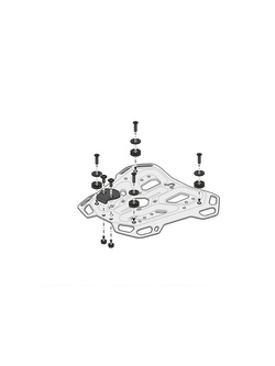 Stelaż centralny Adventure-Rack SW-MOTECH KTM 1290 Super Adventure (14-16), Super Adventure R / S / T (16-20)