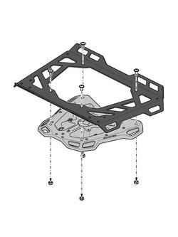 Stelaż centralny Street-Rack SW-MOTECH Yamaha MT-07 Tracer [16-], Tracer 7 [21-]