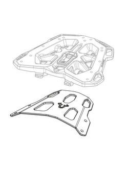 Stelaż centralny Street-Rack SW-Motech KTM 990 Duke (24-)