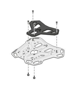 Stelaż pod kufer centralny SW-MOTECH Adventure-Rack Suzuki GSX-S1000GX (23-)