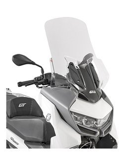 Szyba motocyklowa GIVI BMW C 400 GT (19-) przezroczysta [mocowanie w zestawie]