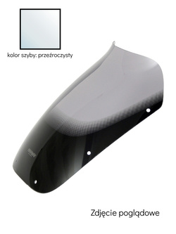 Szyba motocyklowa MRA Spoiler "S" Suzuki GS 500 E (-95) / Honda NTV 650 (FIVESTAR/TCP) (-95) przeźroczysta