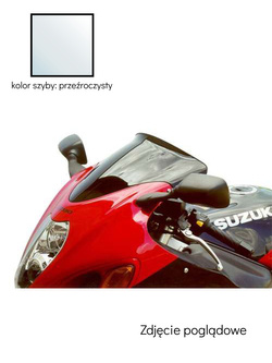 Szyba motocyklowa MRA Spoiler "S" Suzuki GSX-R 1300 Hayabusa (99-07) czarna