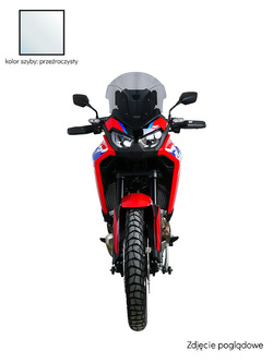 Szyba motocyklowa MRA "TM" Honda CRF 1100 L Africa Twin (24-) przezroczysta