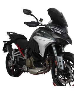 Szyba motocyklowa MRA Touring windshield "TM" do Ducati Multistrada V4 / Pikes Peak (21-) czarna