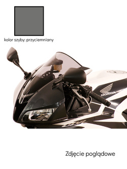 Szyba motocyklowa MRA oryginalny kształt "O" Honda CBR 600 RR (07-12) przyciemniana