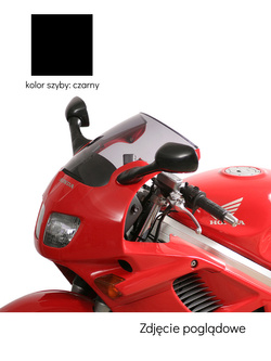 Szyba motocyklowa MRA oryginalny kształt "O" Honda VFR 750 F RC 36 (94-97) czarna