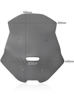 Szyba motocyklowa WRS Sport Honda ADV 350 (22-) mocno przyciemniana