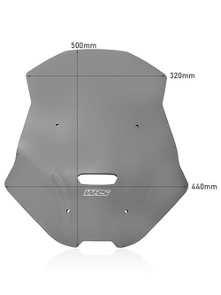Szyba motocyklowa WRS Sport Honda ADV 350 (22-) przyciemniana