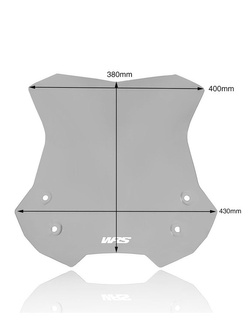 Szyba motocyklowa WRS Touring Suzuki DL 650 V-Strom (17-23) przyciemniana
