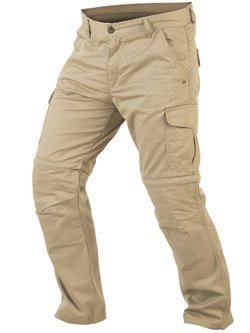 Tekstylne spodnie motocyklowe TRILOBITE Dual Pants Beżowe