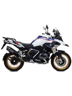 Tłumik Arrow BMW R 1200 GS / Adventure [13-18], BMW R 1250 GS [19-] [Maxi Race-Tech, Dark Aluminium + Carbon]