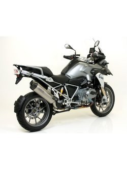 Tłumik Arrow BMW R 1200 GS / Adventure [13-18], BMW R 1250 GS [19-] [Maxi Race-Tech, Titanium + Carbon]