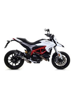 Tłumik Arrow Ducati Hyperstrada [13-18], Hypermotard[13-18] [Race-Tech, Dark Aluminium + carbon]