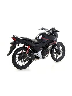 Tłumik Arrow Honda CB 125 F [15-16] [X-Kone, Nichrom "Dark" + Carbon]