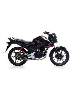 Tłumik Arrow Honda CB 125 F [15-16] [X-Kone, Nichrom "Dark" + Carbon]