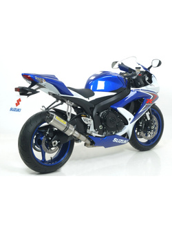 Tłumik Arrow Thunder [Aluminium + Carbon] - Suzuki GSX-R 600/750 i.e. [08-10]