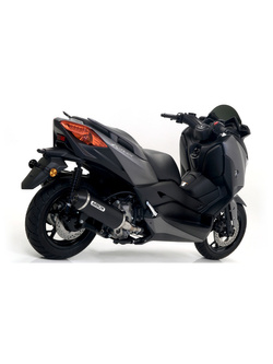 Tłumik Arrow Urban [Aluminium "Dark" + Nichrom "Dark"] - Yamaha X-Max 300 [17-20]