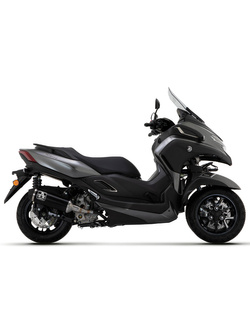 Tłumik Arrow Urban [Aluminium "Dark" + Nichrom "Dark"] - Yamaha X-Max / Tricity 300 [21-22]