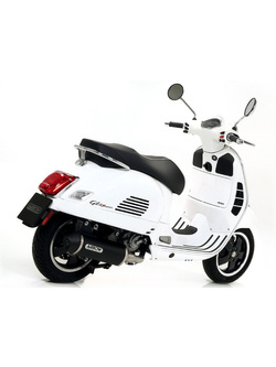 Tłumik Arrow Urban [Aluminium "Dark"] - Piaggio Vespa GTS 300 i.e. [17-18] / GTS 300 HPE [19-20]