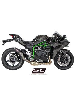 Tłumik CR-T Slip-on SC-Project do Kawasaki NINJA H2 [15-17]