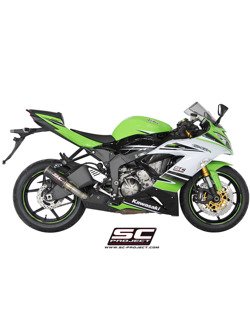 Tłumik CR-T Slip-on SC-Project do Kawasaki NINJA ZX-6R 636 [13-17]