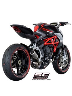 Tłumik CR-T Slip-on SC-Project do MV Agusta BRUTALE 675 / 800 / RR [16-17]