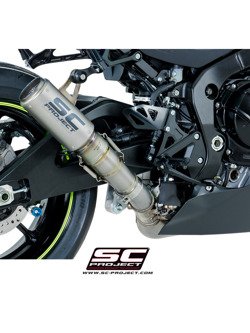 Tłumik CR-T Slip-on (siatka tytanowa na wylocie tłumika) SC-Project do Suzuki GSX-R 1000 [17]