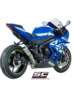 Tłumik CR-T Slip-on (siatka tytanowa na wylocie tłumika) SC-Project do Suzuki GSX-R 1000 [17]