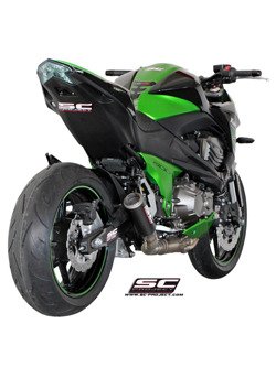 Tłumik CR-T (stalową rura łącząca)Slip-on SC-Project do Kawasaki Z 800 [12-16]