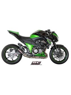 Tłumik CR-T (stalową rura łącząca)Slip-on SC-Project do Kawasaki Z 800 [12-16]