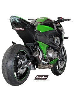 Tłumik CR-T (stalową rura łącząca) Slip-on SC-Project do Kawasaki Z 800e [12-16]