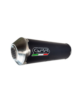 Tłumik G.P.R Evo4 Road [Mid-Line, Stainless Steel] - Aprilia Srv 850 [13-14]