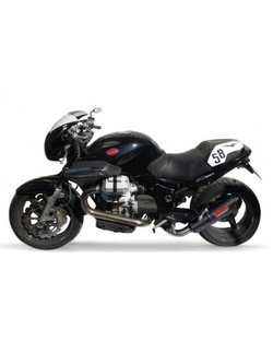 Tłumik G.P.R GPE Ann. Poppy [Slip-On, Stainless Steel] - Moto Guzzi Sport 1200 8V [08-13]