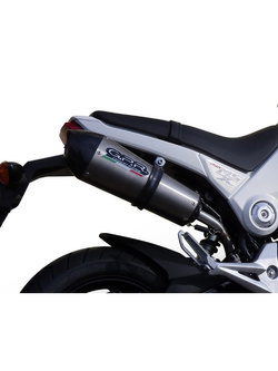 Tłumik G.P.R Gpe Ann. Titanium [Slip-On, Titanium] - Honda MSX / Grom 125 [13-17]