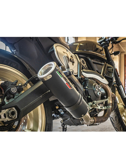 Tłumik G.P.R M3 Black Titanium [Slip-On, Titanium] - Ducati Scrambler 800 [15-16]