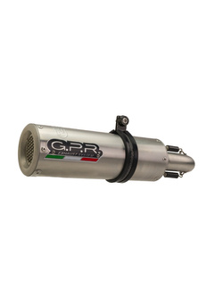 Tłumik G.P.R M3 Inox [Racing Slip-on, Stainless Steel] - Moto Guzzi V85 TT [19-20] e4