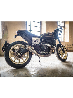 Tłumik G.P.R Powercone Evo [Slip-On, Stainless Steel] - Ducati Scrambler 800 [15-16]