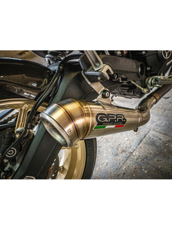 Tłumik G.P.R Powercone Evo [Slip-On, Stainless Steel] - Ducati Scrambler 800 [15-16]