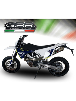 Tłumik G.P.R Powercone Evo [Slip-On, Stainless Steel] - Husqvarna Supermoto 701 [15-16] e3