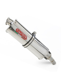 Tłumik G.P.R Trioval [Slip-On, Stainless Steel] - Moto Guzzi V85 TT [19-20] e4