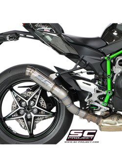 Tłumik GP70-R Slip-on SC-Project do Kawasaki NINJA H2 [15-17]