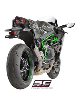 Tłumik GP70-R Slip-on SC-Project do Kawasaki NINJA H2 [15-17]