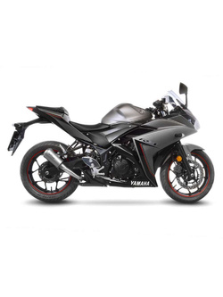 Tłumik LeoVince LV-10 [Slip-On, Stainless Steel] do Yamaha YZF-R3 [15-20], MT-03 [16-20], MT-25 [15-18], YZF-R25 [14-18]