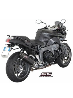 Tłumik MAT CARBON Slip-on SC-Project [Owal] do BMW K 1300 R [09-16]