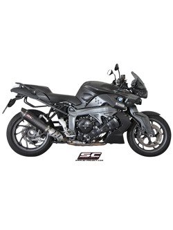 Tłumik MAT CARBON Slip-on SC-Project [Owal] do BMW K 1300 R [09-16]