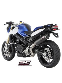 Tłumik Matt Carbon SC1 Slip-on (Owal) SC-Project do BMW F 800 R [15-19]