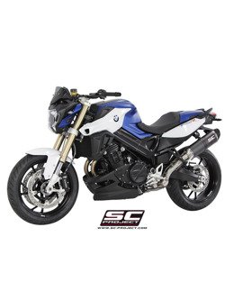 Tłumik Matt Carbon SC1 Slip-on (Owal) SC-Project do BMW F 800 R [15-19]