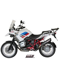 Tłumik Matt Carbon SC1 Slip-on (Owal) SC-Project do BMW R 1200 GS [04-09]