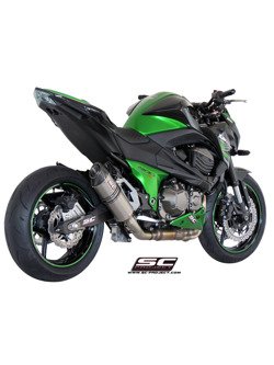 Tłumik Owalny Slip-on SC-Project do Kawasaki Z 800 [12-16]